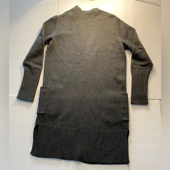 Athleta  Passage Open front cardigan  Gray  Large NWOT - Picture 8 of 13